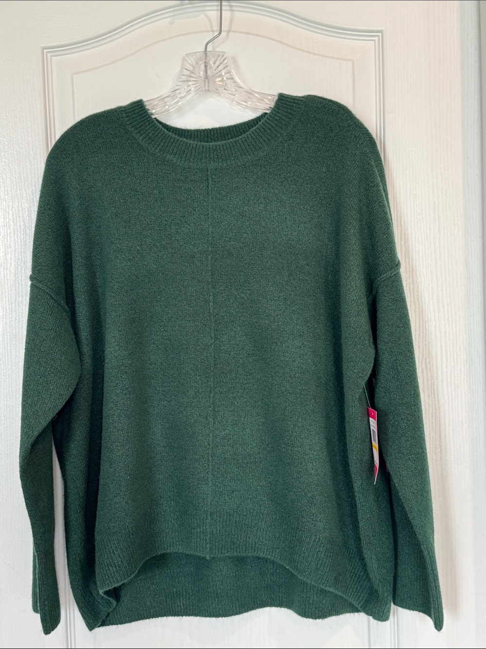 NWT - Size M - Vince Camuto Deep Forest Green Crewneck Sweater